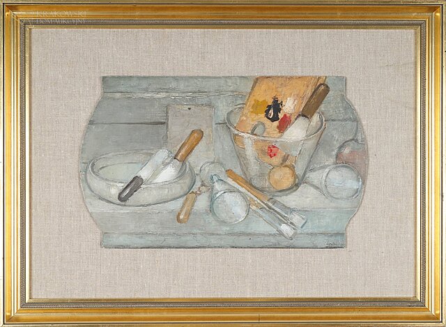 "Martwa natura z pędzlami" (1996)