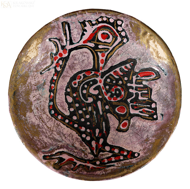 "Ptak - talerz dekoracyjny"