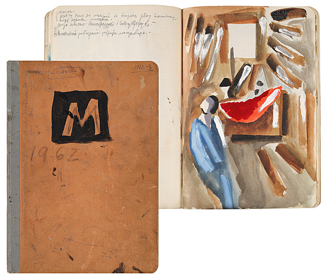 "Szkicownik artysty - zeszyt M" (1962)