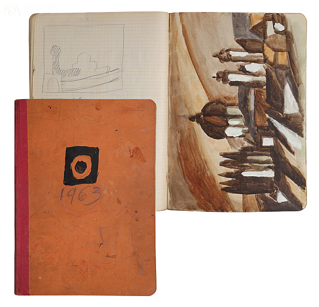 "Szkicownik artysty - zeszyt O" (1963)