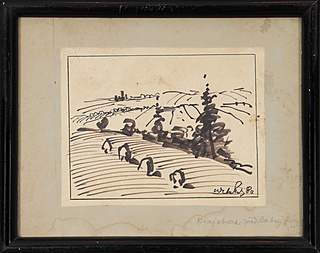 "Krajobraz spod Babiej Góry" (1980)