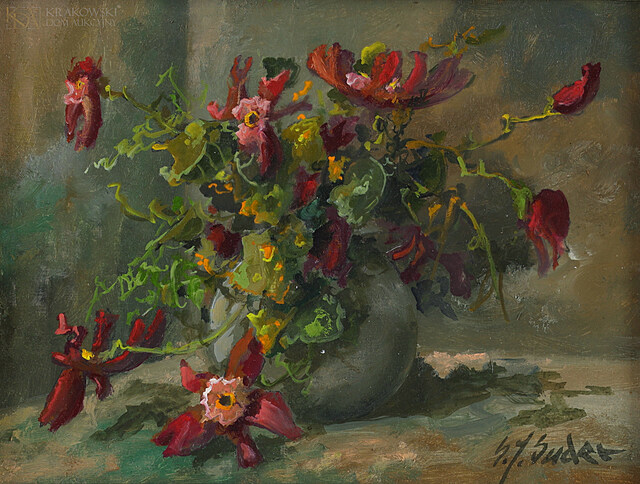 "Czerwone kwiaty"