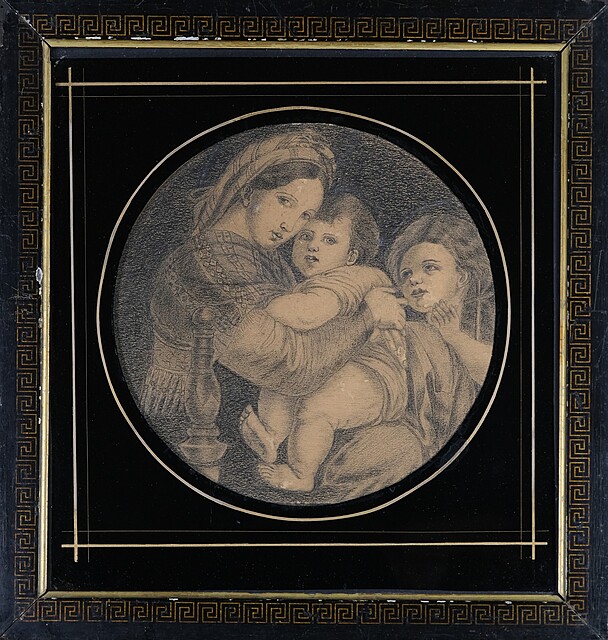 Madonna z Dzieciątkiem i św. Janem - wg Rafaela Santi