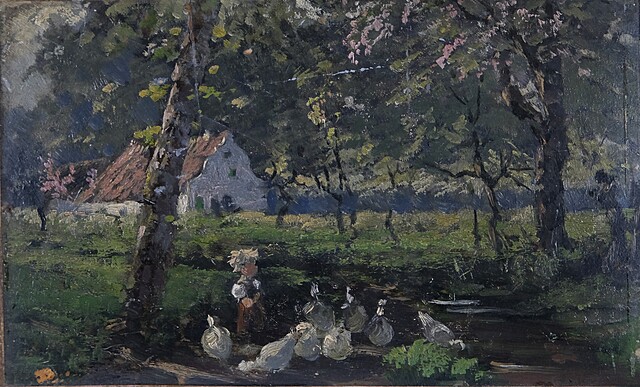 MALARZ NIEOREŚLONY (pocz. XX w.)