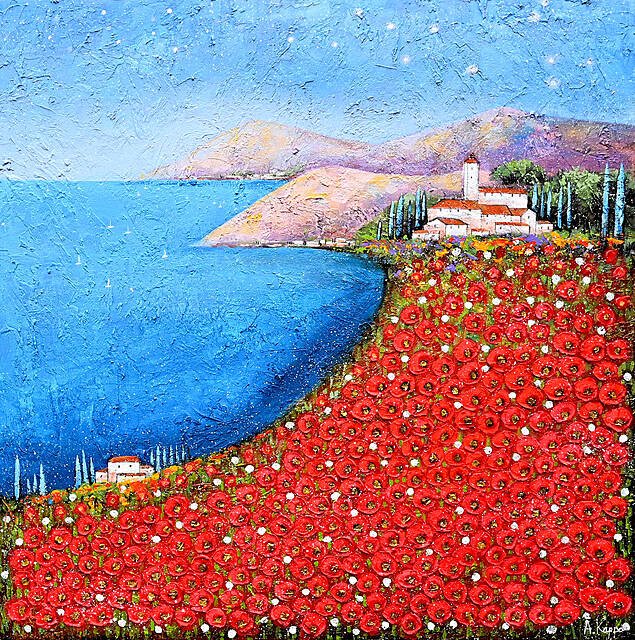 Błękit nad toskańskim klifem, 2026