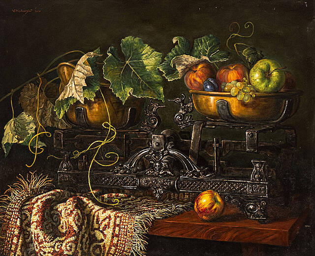 Martwa natura z wagą, 2010