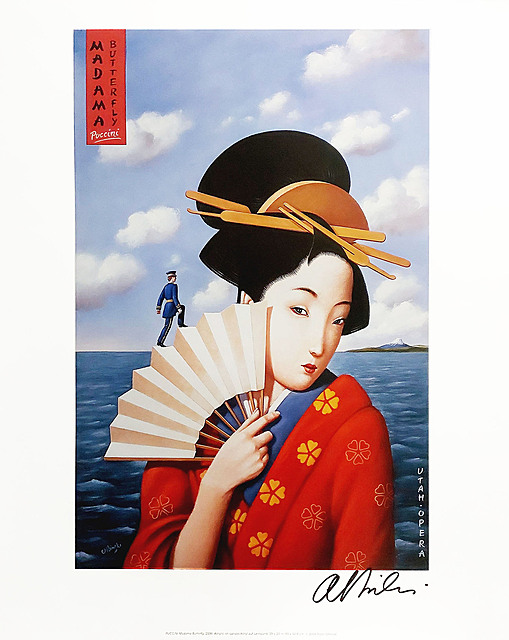 Madame Butterfly (sygn. przez autora)