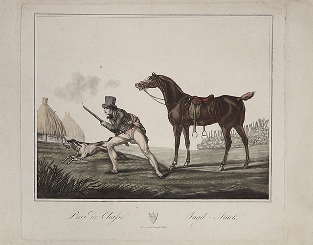 Scena z polowania (tyt.oryg. „Piece de Chasse i Jagd- Stuck”), ok. 1820