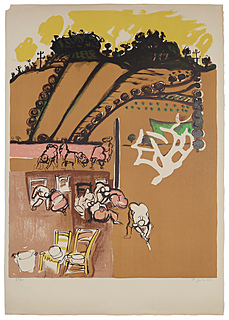 Przesadzanie jaśminu, 1955