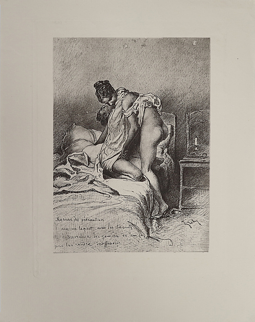 Scena miłosna, pocz. XX w.