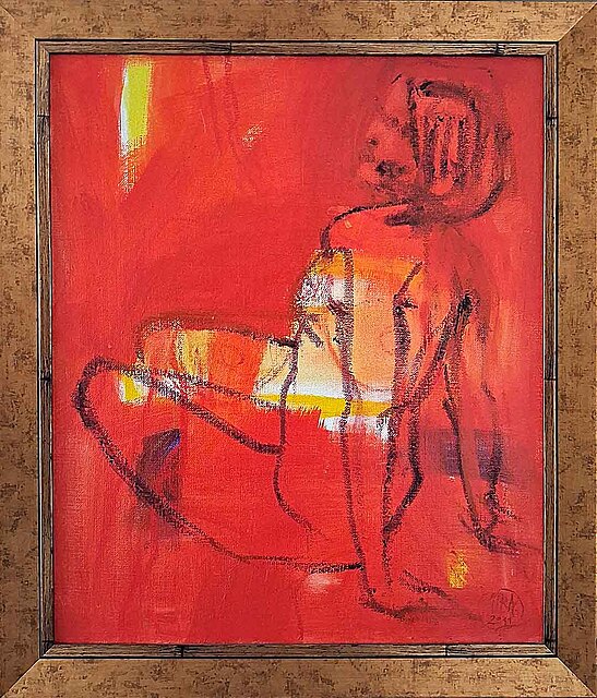 Kobieta w czerwieni, 2011