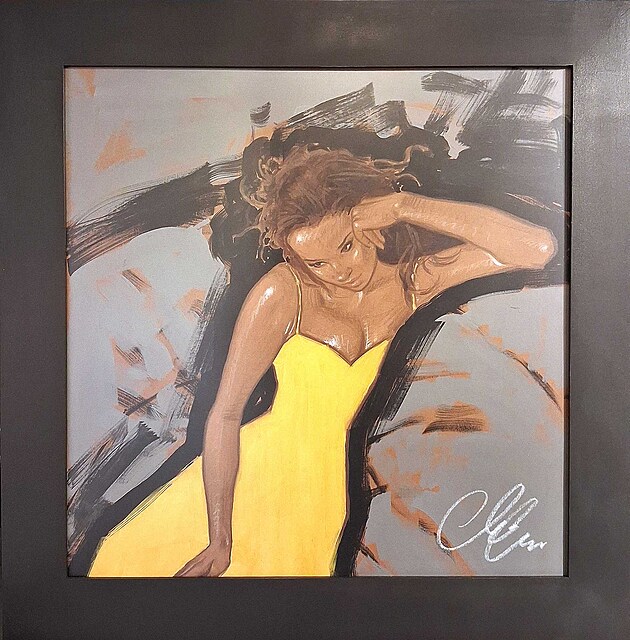 W żółtej sukience, 2020