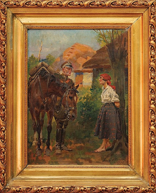 UŁAN I DZIEWCZYNA, 1930