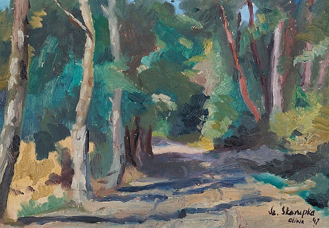 ALEJA PARKOWA W OLIWIE, 1947