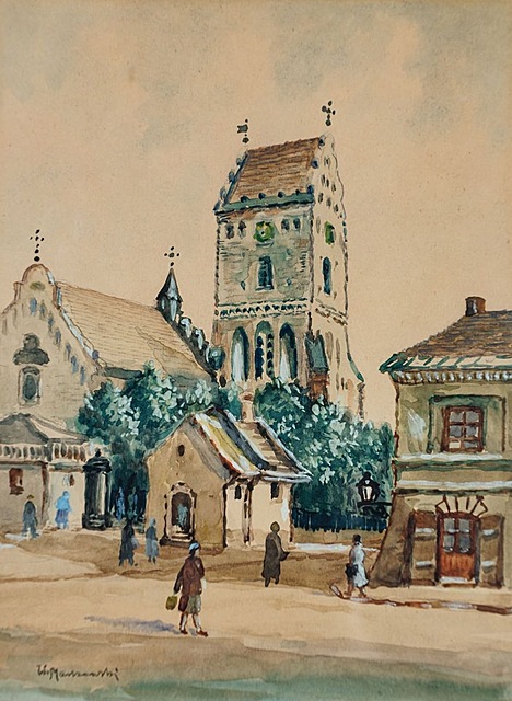 KOŚCIÓŁ MARIACKI NA NOWYM MIEŚCIE W WARSZAWIE