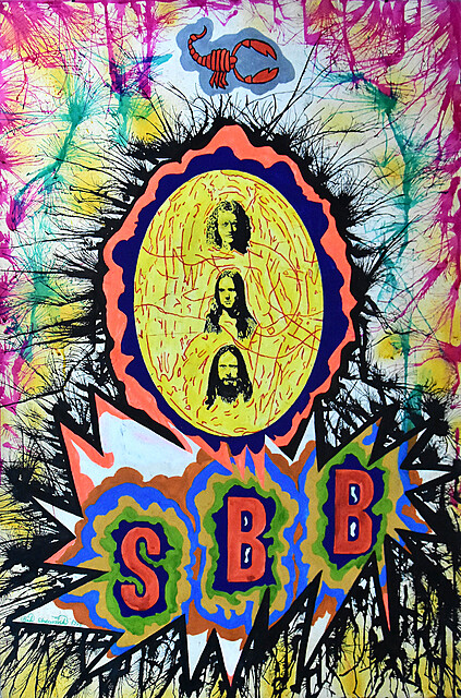 "PROJEKT PLAKATU ZESPOŁU SBB", 1975