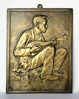 "CHŁOPIEC Z MANDOLINĄ", 1896