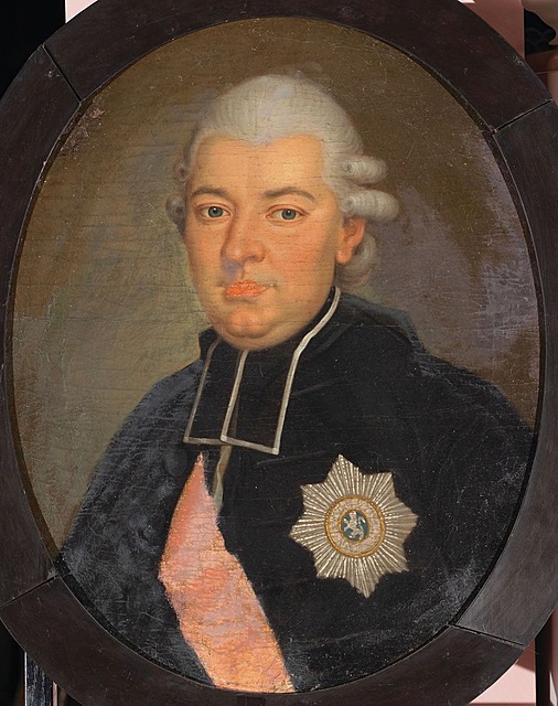 PORTRET KSIĘCIA CHRISTIANA VON HESSEN-ROTENBURG, po 1782