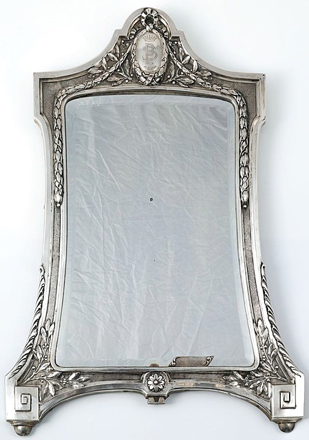 LUSTRO TOALETOWE, Niemcy, Brema, Koch & Bergfeld, 1906