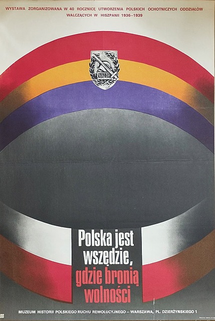 POLSKA JEST WSZĘDZIE, GDZIE BRONIĄ WOLNOŚCI, 1976