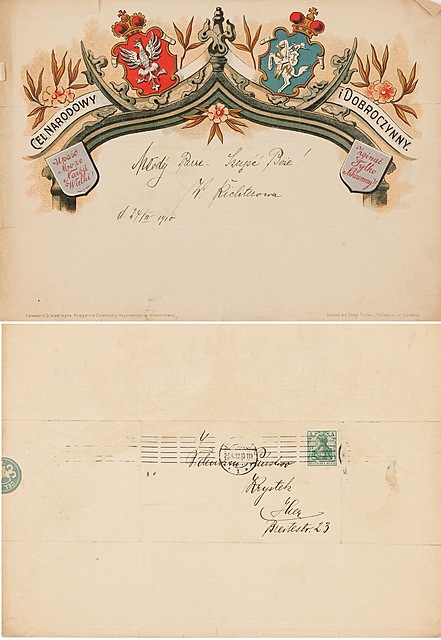 ŻYCZENIA Z OKAZJI ŚLUBU, 1910