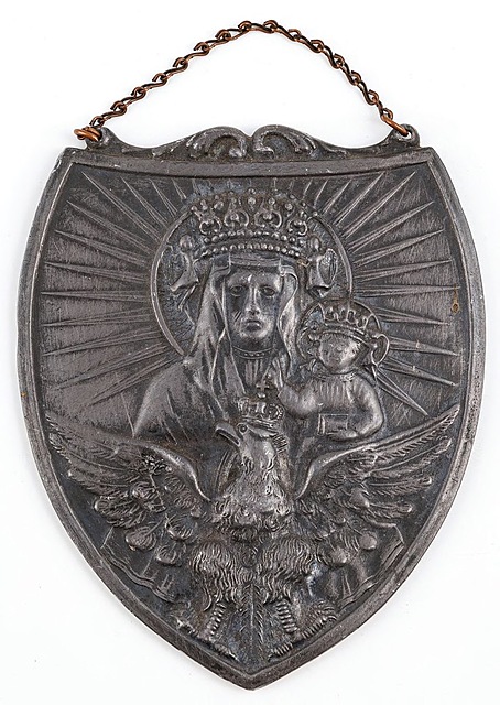 RYNGRAF Z MATKĄ BOŻĄ CZĘSTOCHOWSKĄ, Polska, ok. 1930