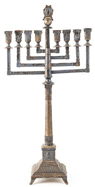 ŚWIECZNIK CHANUKOWY, Polska, Warszawa, Jan Chyliński, 1921-31