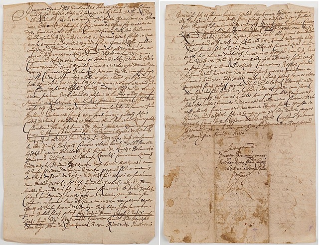 WYPIS Z AKT SADOWYCH, 1674 – 1696