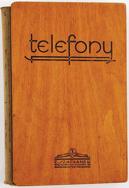 SPIS ABONENTÓW SIECI TELEFONICZNEJ M. ST. WARSZAWY P.A.S.T. I WARSZAWSKIEJ SIECI OKRĘG. P.P.T.T. ROK 1939/40