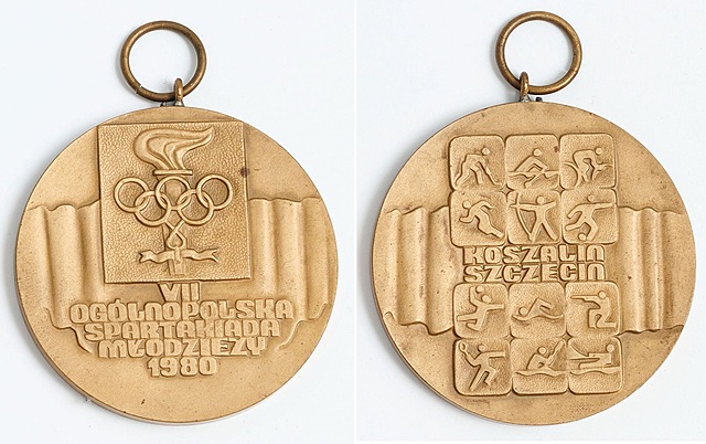 Medal, VII OGÓLNOPOLSKA SPARTAKIADA MŁODZIEŻY, 1980