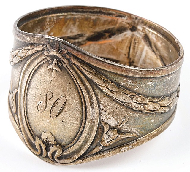 SERWETNIK fason Trianon, Polska, Warszawa, Fraget, ok. 1880