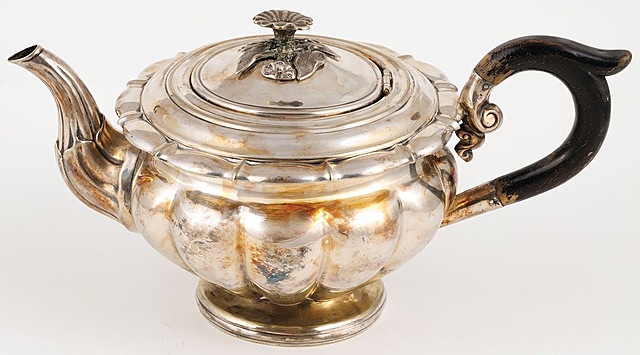 DZBANEK DO HERBATY, Polska, Warszawa, Fraget, 2 poł. XIX w.