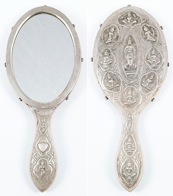 LUSTERKO TOALETOWE, Indie, 1 poł. XX w.