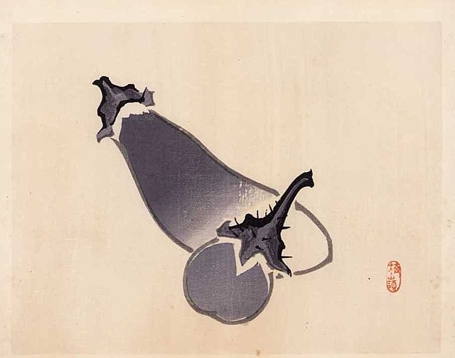 BAKŁAŻAN, Kioto, 1913