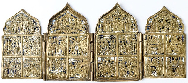 IKONA PODRÓŻNA, Rosja, XIX w.