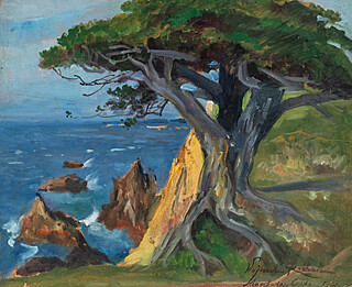 Pejzaż z Monterey, 1932 r.