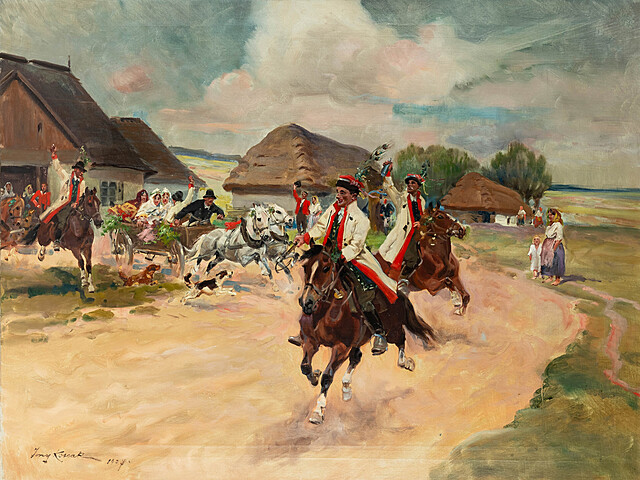 Wesele krakowskie, 1927 r.