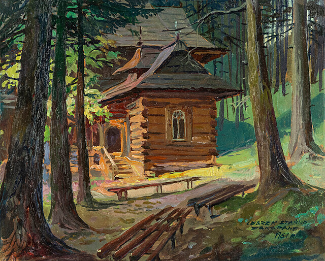 Kościółek w Jaszczurówce, 1961 r.