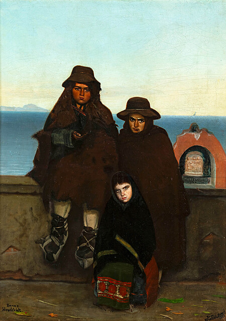 Sieroty neapolitańskie, 1890 r.