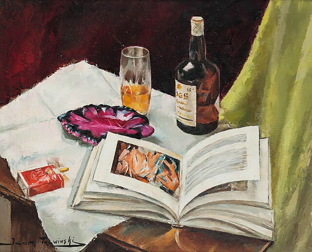 Martwa natura z książką