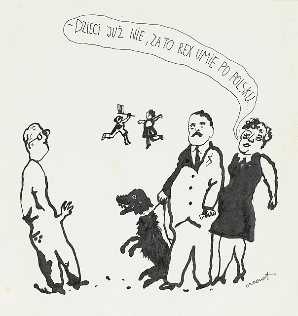 Dzieci już nie, za to Rex umie po polsku