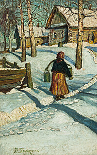Powrót niosącej wodę, 1920 r.