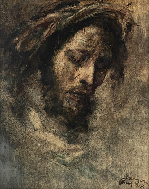 Chrystus w koronie cierniowej, 1920 r.