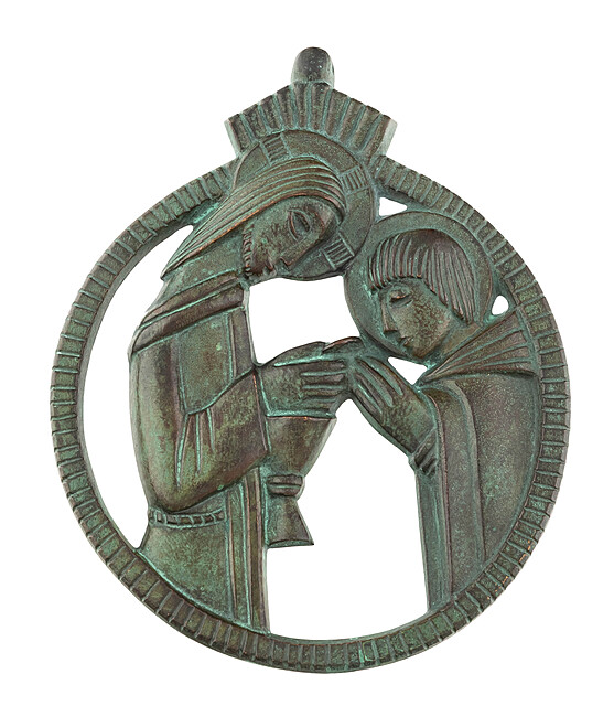 Medal - Sakrament Komunii Świętej, poł. XX w.