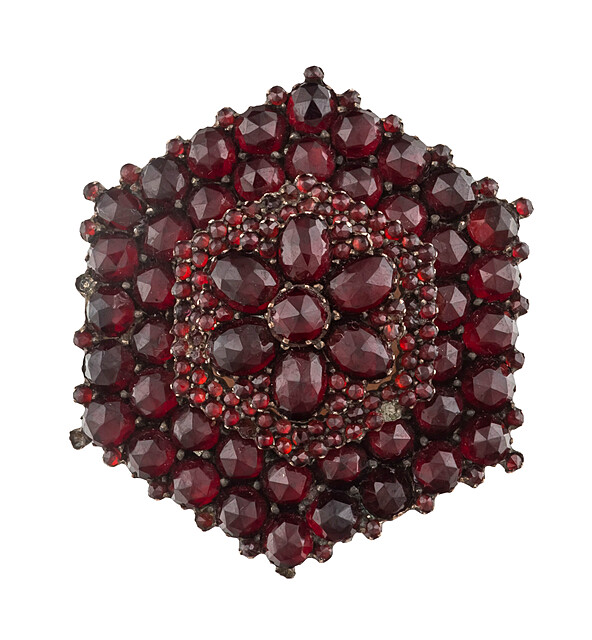 Broszka z sekretnikiem, II poł. XIX w.