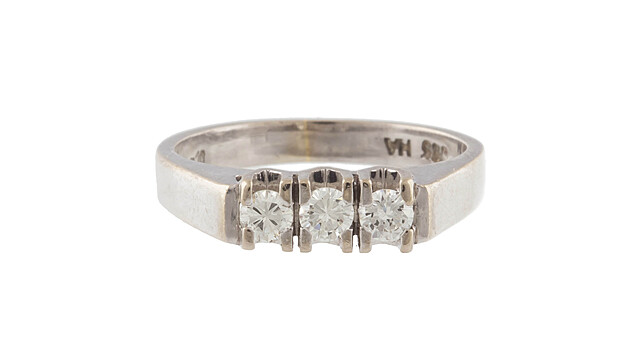 Pierścionek, II poł. XX w.