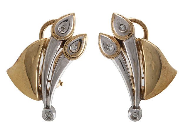 Kolczyki, II poł. XX w.