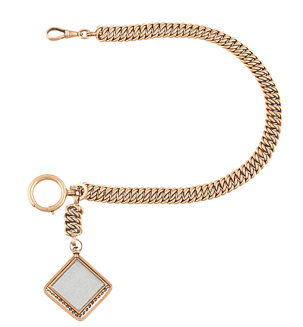 Dewizka z sekretnikiem, XIX/XX w.