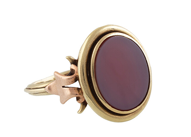 Pierścionek, poł. XX w.