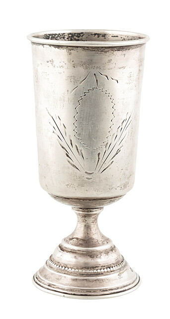 Pucharek kiduszowy, Polska, ok. 1920-1931 r.